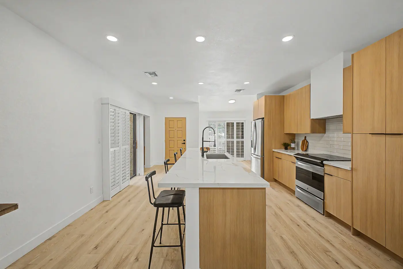 Down the galley after renovation, 5135 N 78th St Scottsdale